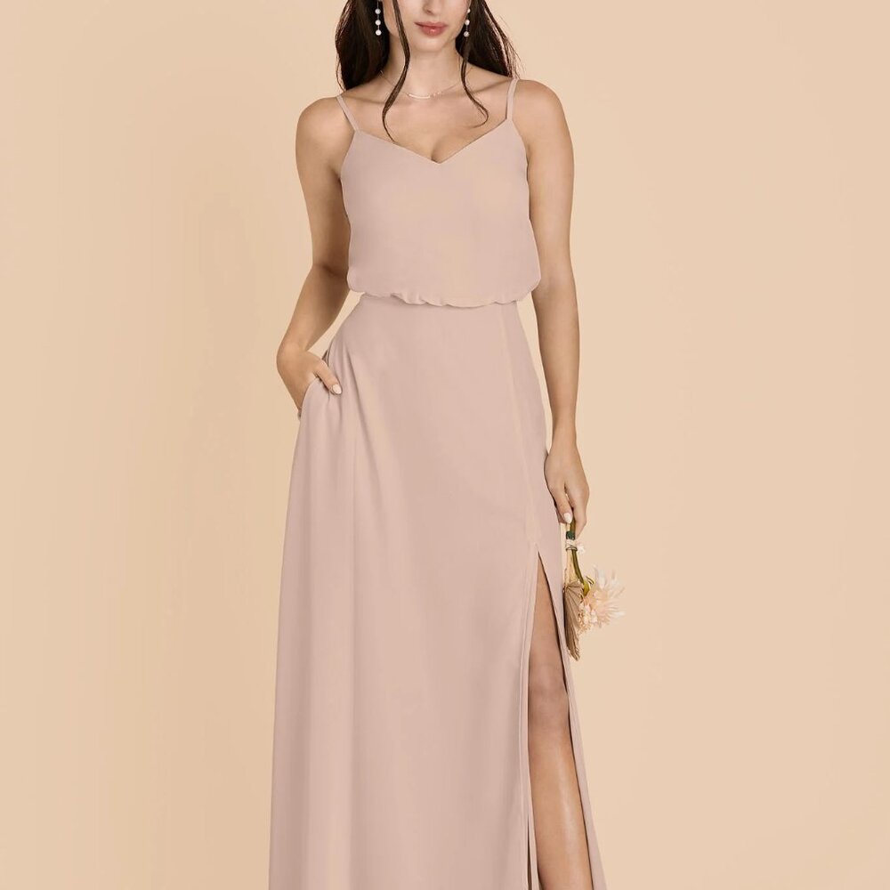 Birdy Grey Gwennie Dress Taupe - Size Small
